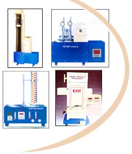 Melt Flow Tester, Smoke Density Tester, Tensile Testing Machine, VICAT / HDT Tester